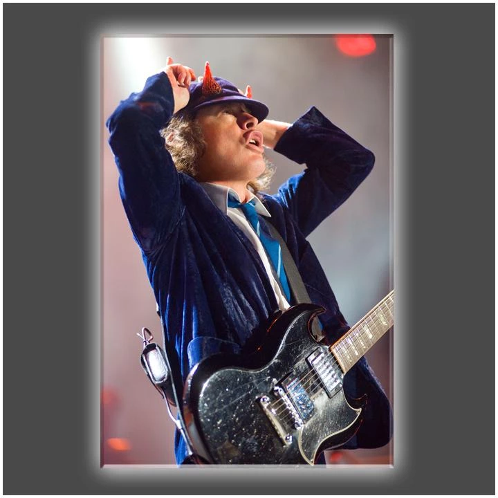 Get Down Art "Horns Look Up" Stretched Canvas Print (Various Sizes) 3 Get Down Art "Horns Look Up" Stretched Canvas Print (Various Sizes)