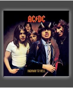 Get Down Art "High Way To Hell" Stretched Canvas Print (Various Sizes) AC/DC Collection