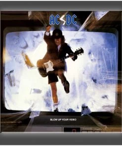 Get Down Art AC/DC Collection "Blow Up Your Video" Stretched Canvas Print (Various Sizes)