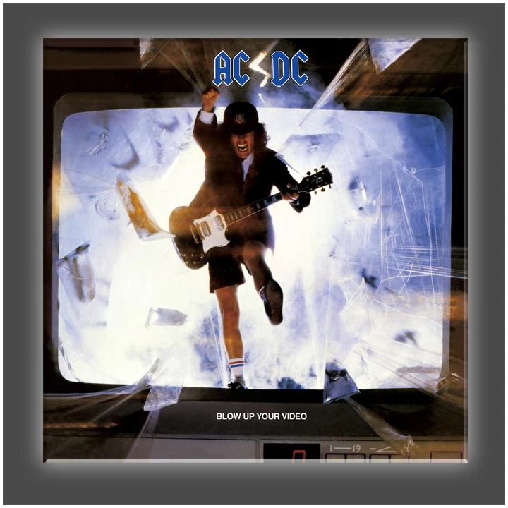Get Down Art AC/DC Collection "Blow Up Your Video" Stretched Canvas Print (Various Sizes) 3 Get Down Art AC/DC Collection "Blow Up Your Video" Stretched Canvas Print (Various Sizes)