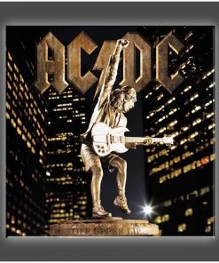 Get Down Art "Stiff Upper Lip Statue" Stretched Canvas Print (Various Sizes)