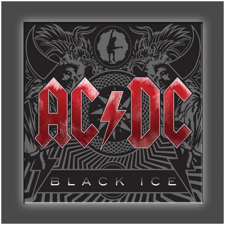 Get Down Art AC/DC Collection "Black Ice" Stretched Canvas Print (Various Sizes) 3 Get Down Art AC/DC Collection "Black Ice" Stretched Canvas Print (Various Sizes)