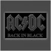 Get Down Art AC/DC Collection "Back In Black" Stretched Canvas Print (Various Sizes)