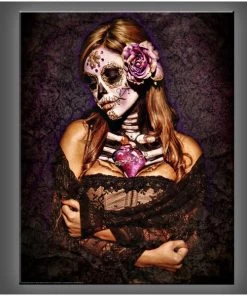 Daveed Benito "DOD Lace" Stretched Canvas Print (Various Sizes) Daveed Benito - Glamour Models