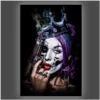 Daveed Benito "Killer Queen" Stretched Canvas Print (Various Sizes)