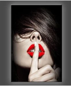 Daveed Benito "Hush" Stretched Canvas Print (Various Sizes)