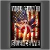 Daveed Benito "Can't Silence Me" Stretched Canvas Print (Various Sizes)