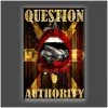 Daveed Benito "Question Authority" Stretched Canvas Print (Various Sizes)