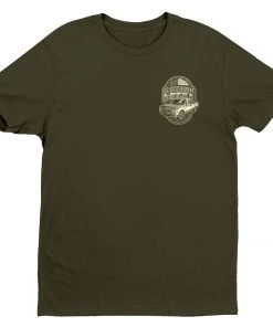 "1967 C-10 Pickup Wood Sign" T-Shirt G-GM-282-TEE-OLV