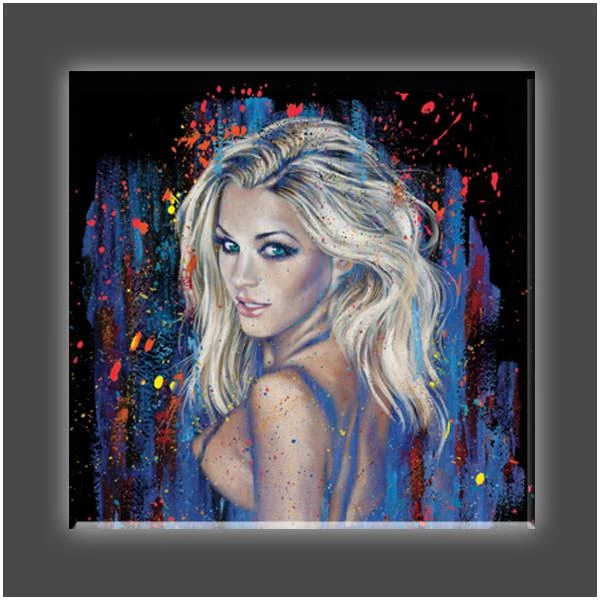 Stephen Fishwick Stephen Fishwick's - Icons "Nikki Leigh" Stretched Canvas Print (Various Sizes) 4 Stephen Fishwick Stephen Fishwick's - Icons "Nikki Leigh" Stretched Canvas Print (Various Sizes)