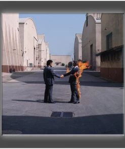 Get Down Art "Wish You Were Here" Stretched Canvas Print (Various Sizes) Pink Floyd Collection