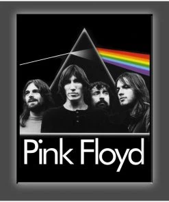 Get Down Art "Pink Floyd Portrait" Stretched Canvas Print (Various Sizes) Pink Floyd Collection