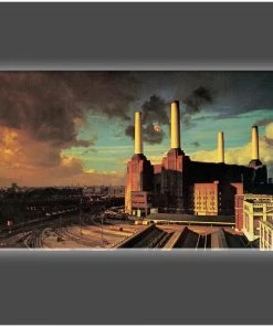 Get Down Art "Animals Fly" Stretched Canvas Print (Various Sizes)