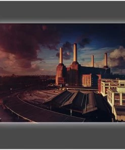 Get Down Art "Animals Fly Dark" Stretched Canvas Print (Various Sizes)