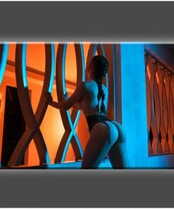 Daveed Benito "Round And Lovely" Stretched Canvas Print (Various Sizes)