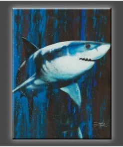 Stephen Fishwick Stephen Fishwick - For Life "Silent Killer" Stretched Canvas Print (Various Sizes)