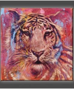 Stephen Fishwick "Hidden Eyes" Stretched Canvas Print (Various Sizes) Stephen Fishwick - For Life