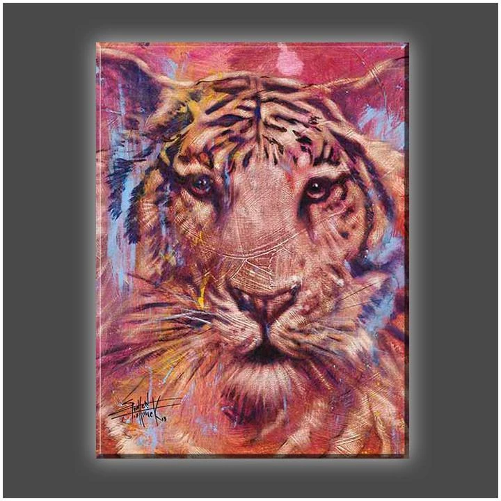 Stephen Fishwick "Hidden Eyes" Stretched Canvas Print (Various Sizes) Stephen Fishwick - For Life