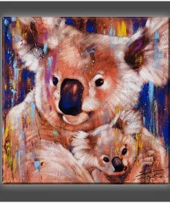 Stephen Fishwick "Protection" Stretched Canvas Print (Various Sizes) Stephen Fishwick - For Life