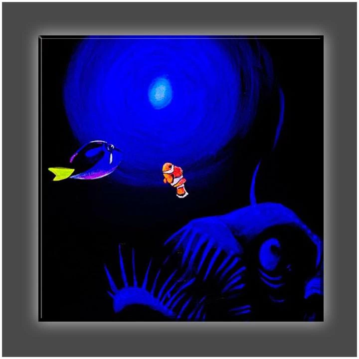 Stephen Fishwick "Lunch" Stretched Canvas Print (Various Sizes) 4 Stephen Fishwick "Lunch" Stretched Canvas Print (Various Sizes)