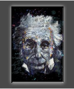 Stephen Fishwick "R-Squared" Stretched Canvas Print (Various Sizes)