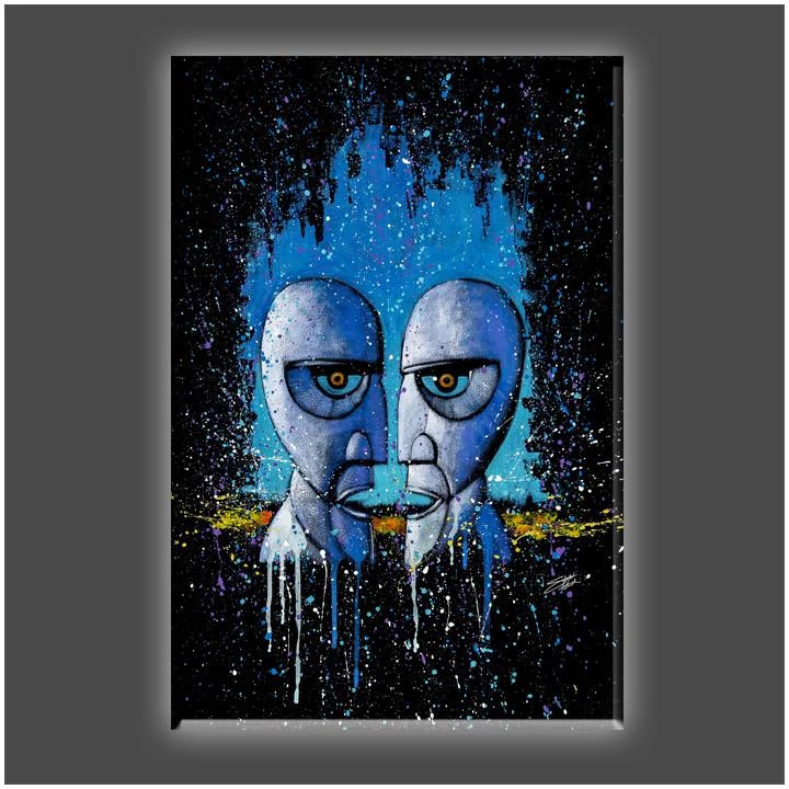 Stephen Fishwick "Division Bell" Stretched Canvas Print (Various Sizes) Stephen Fishwick's - Icons