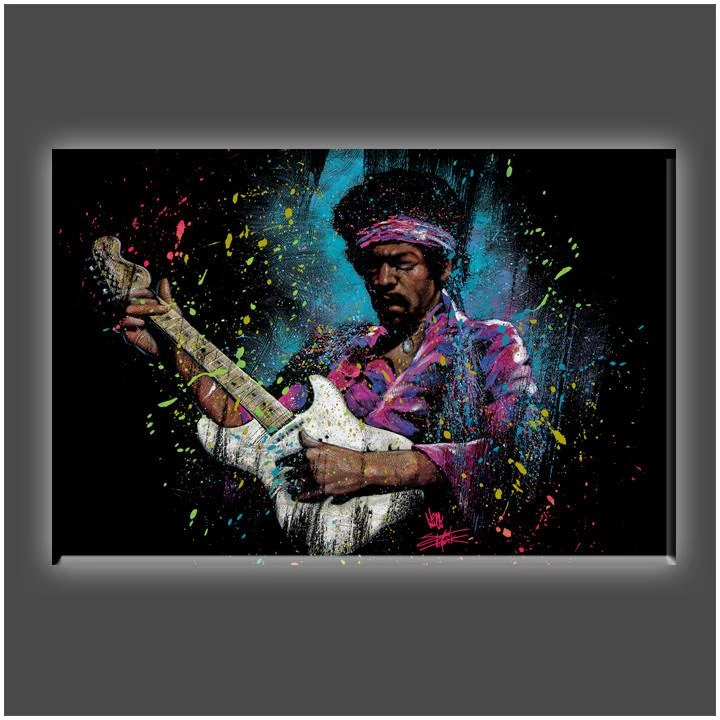 Stephen Fishwick Stephen Fishwick's - Icons "Electric Glow" Stretched Canvas Print (Various Sizes) 3 Stephen Fishwick Stephen Fishwick's - Icons "Electric Glow" Stretched Canvas Print (Various Sizes)