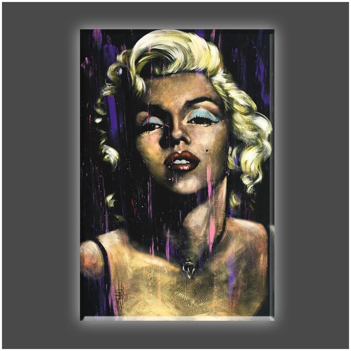 Stephen Fishwick Stephen Fishwick's - Icons "Candle In The Wind" Stretched Canvas Print (Various Sizes) 3 Stephen Fishwick Stephen Fishwick's - Icons "Candle In The Wind" Stretched Canvas Print (Various Sizes)