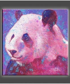 Stephen Fishwick Stephen Fishwick - For Life "Gentle Giant" Stretched Canvas Print (Various Sizes)