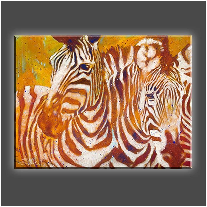 Stephen Fishwick Stephen Fishwick - For Life "Crossing The Line" Stretched Canvas Print (Various Sizes)