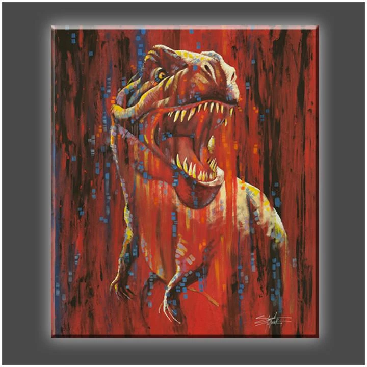 Stephen Fishwick Never Cross A T" Stretched Canvas Print (Various Sizes) Stephen Fishwick - For Life 3 Stephen Fishwick Never Cross A T" Stretched Canvas Print (Various Sizes) Stephen Fishwick - For Life