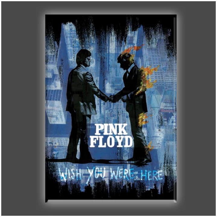 Stephen Fishwick "Wish You Were Here BLK" Stretched Canvas Print (Various Sizes) 2 Stephen Fishwick "Wish You Were Here BLK" Stretched Canvas Print (Various Sizes)