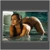 Daveed Benito Daveed Benito - Glamour Models "Toasted Bun" Stretched Canvas Print (Various Sizes)