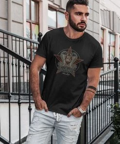 Get Down Art SHELBY Dueling Snakes T-Shirt 739 Black